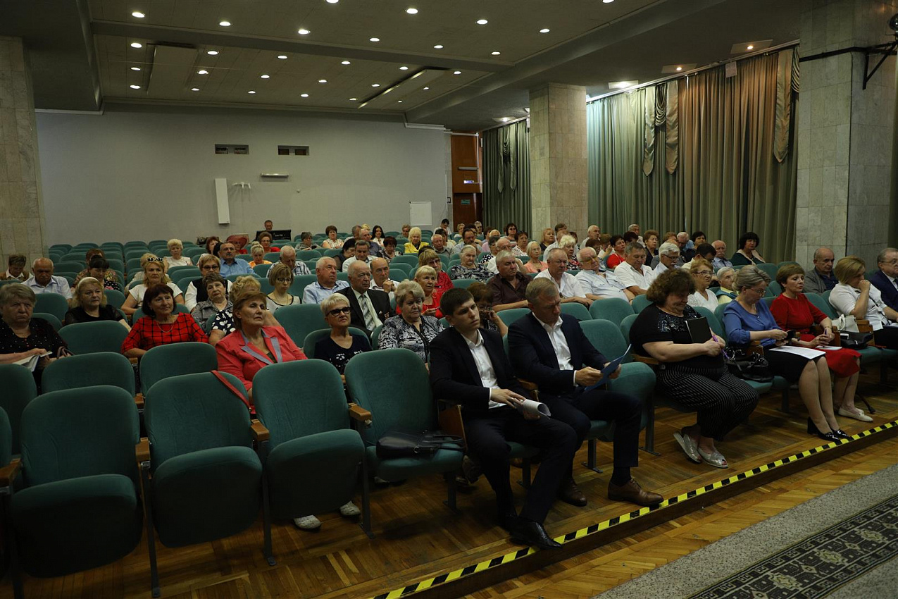 Встреча ветеранского актива с депутатами Законодательного Собрания Краснодарского края